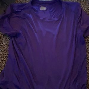 Purple active ware shirt